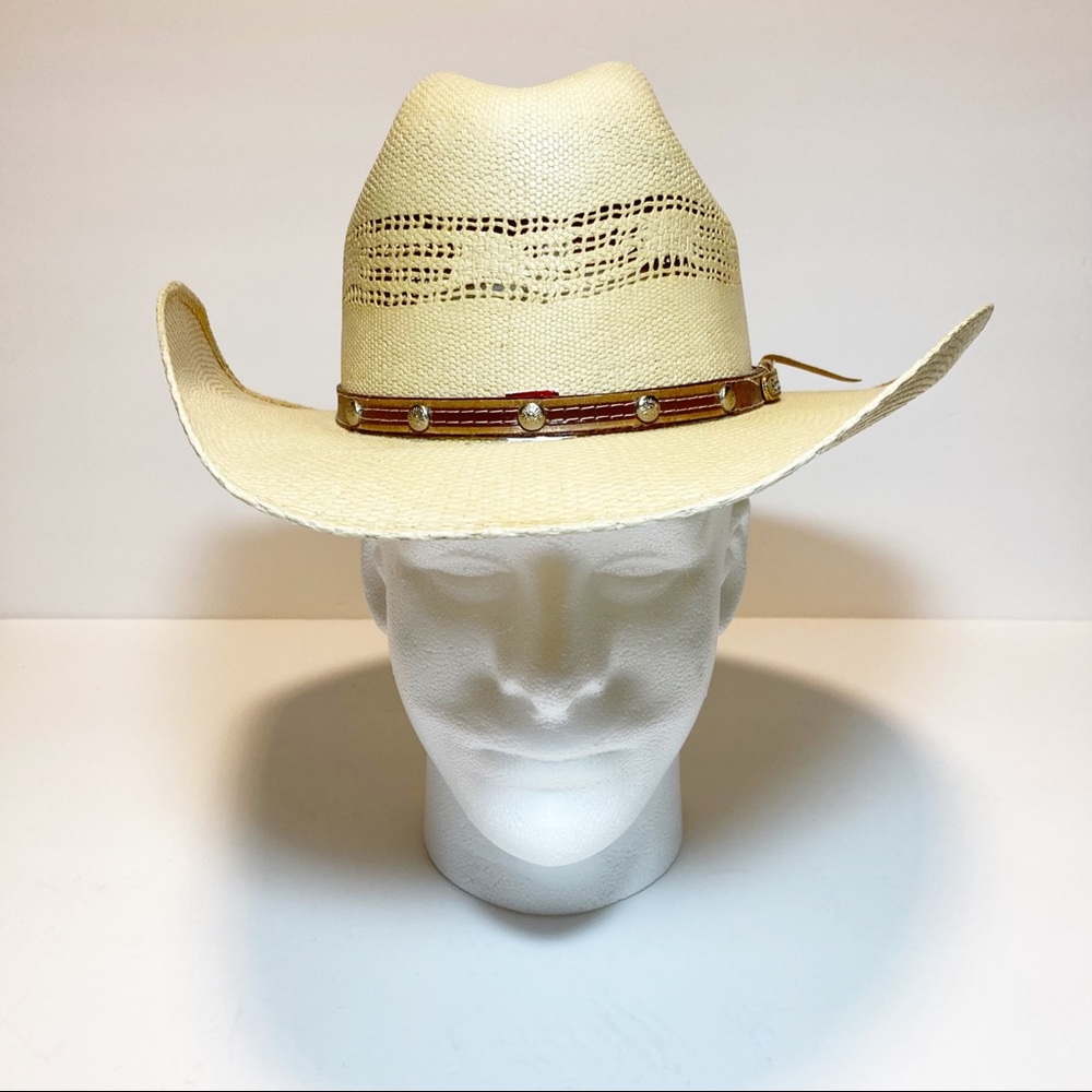 Rocha Hats Unitalla Western Cowboy Rodeo Ranch Straw Hat